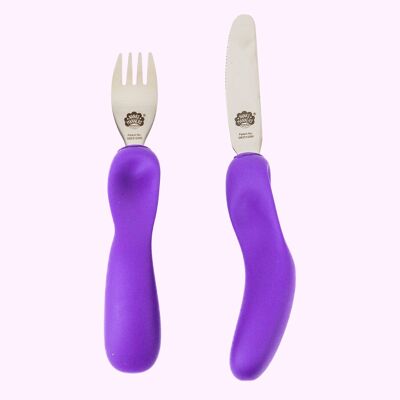 Stage 3 - Rich Purple - Children's Cutlery