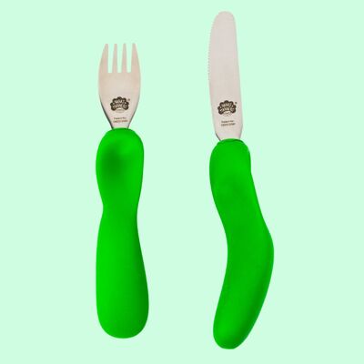 Stage 3 - Borneo Green - Children's Cutlery