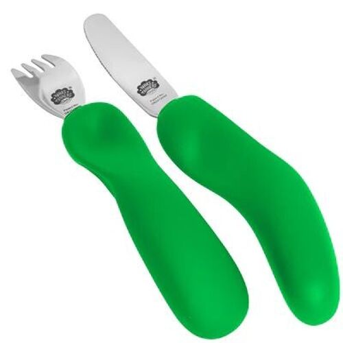 Stage 3 - Borneo Green - Children's Cutlery