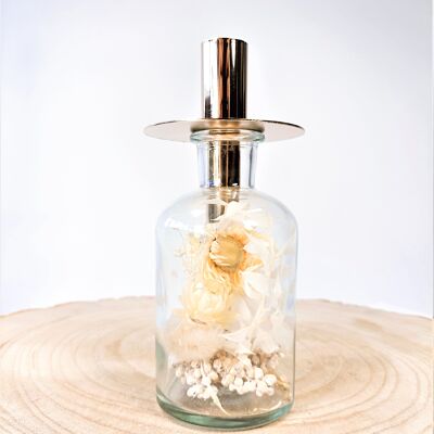 Dried flowers in bottle collection LOVELY MEDIUM