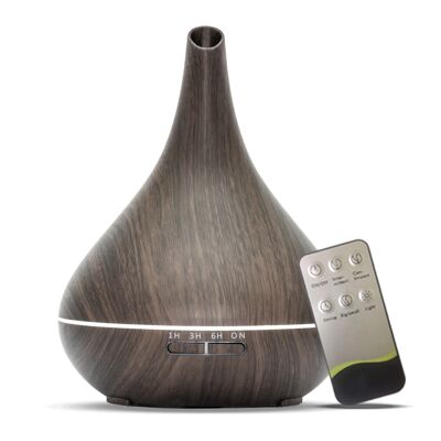 Diffusore di aromi - Lotus Pro - Legno scuro - 550 ml