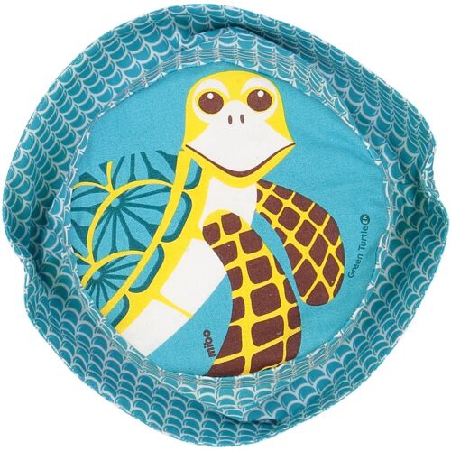 Chapeau bob bébé et enfant, coton bio - Tortue