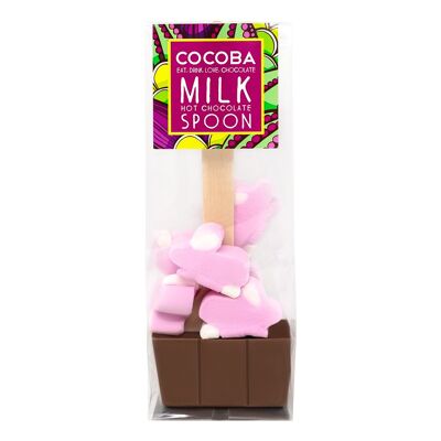 Easter Marshmallow Hot Chocolate Spoon Bunny