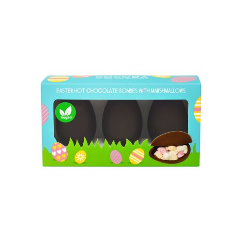 Vegan Easter Egg Hot Chocolate Bombes 3 Pack