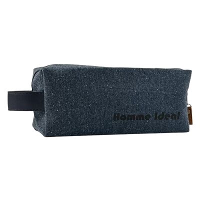 Nomadic pencil case S, "Ideal man", blue vercors