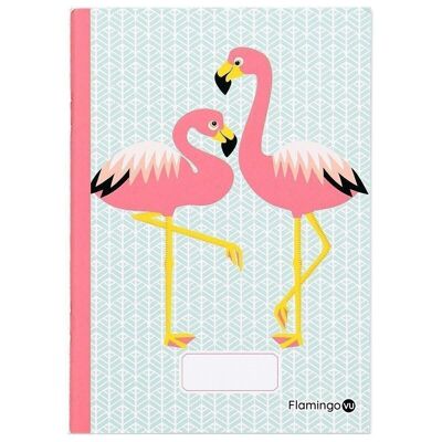 A5 - 48p Flamant Rose Notebook