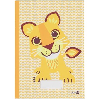 Notebook A5 - 48p Lion