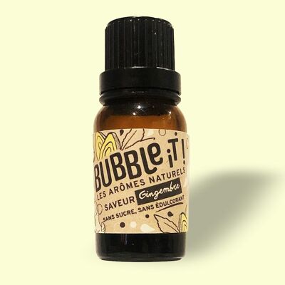 BUBBLE iT!, natural ginger flavor
