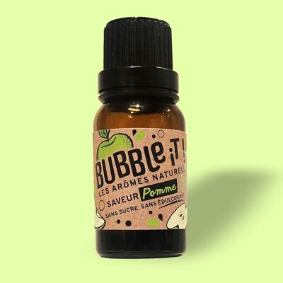 BUBBLE iT!, sabor natural a manzana