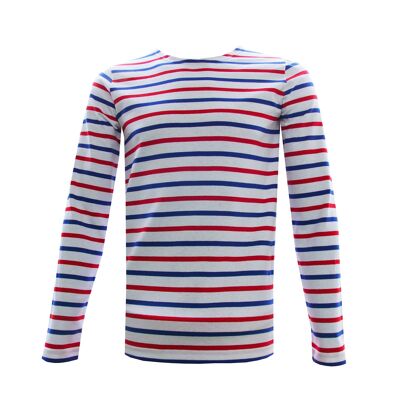 Camisa marinera tricolor (hombre) - Fabricada en Francia