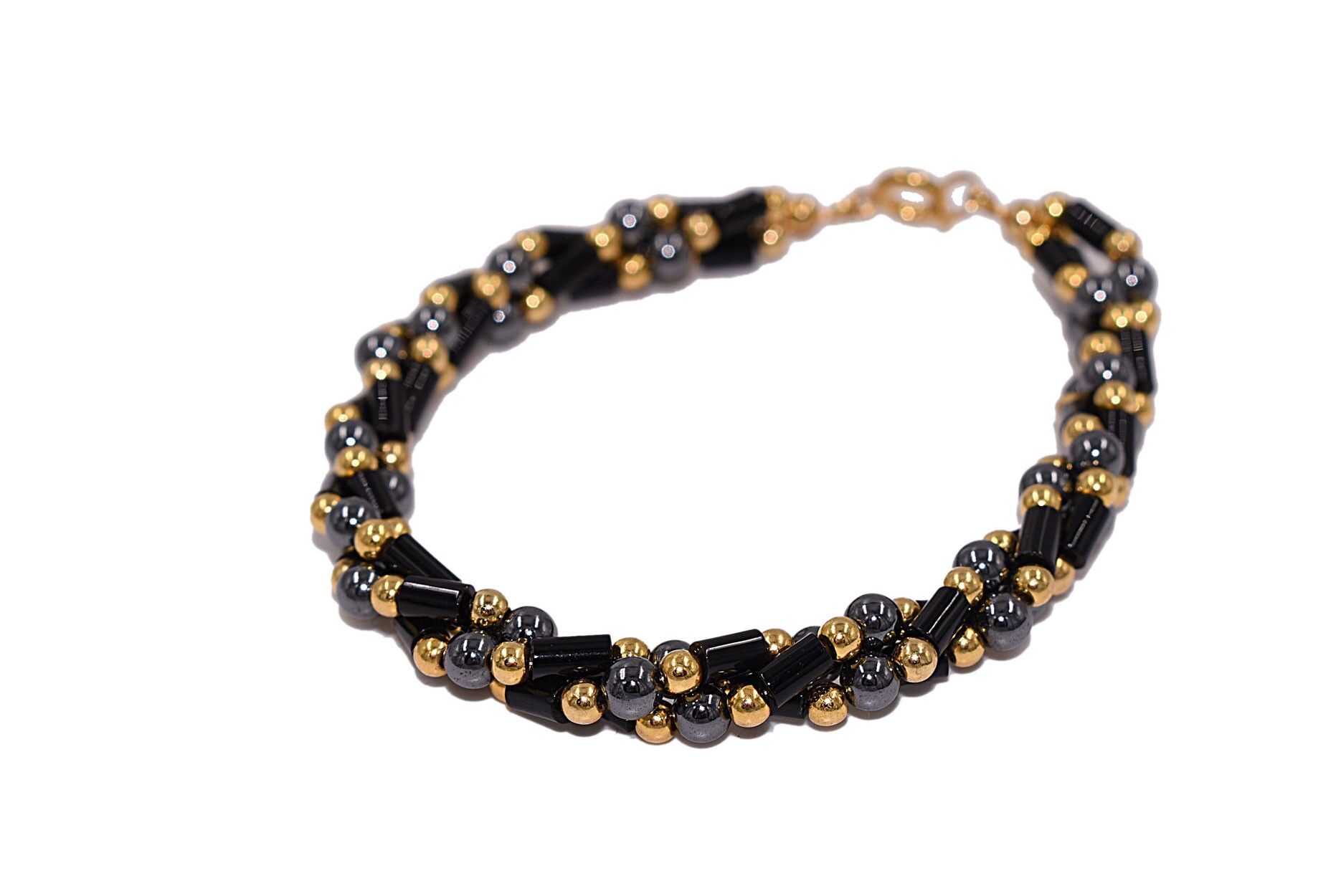 Bracciale con rulli di onice