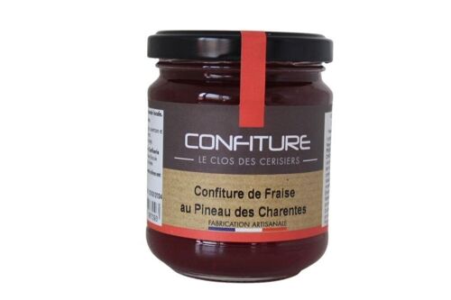 Confiture Extra de fraise au Pineau des Charentes