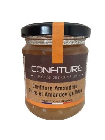 Confiture Extra "Amandine" (Poire aux amandes grillées)