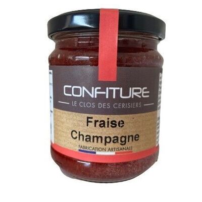 Strawberry Extra Jam with Champagne