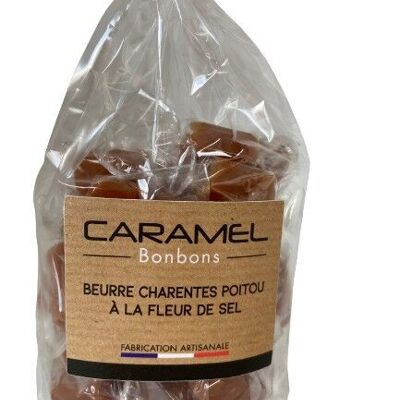 Papillotes de caramelo con flor de sal de Ile de Ré