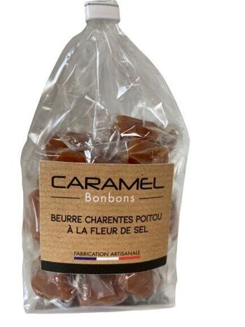 Papillotes de Caramel à la fleur de sel de l'Ile de Ré