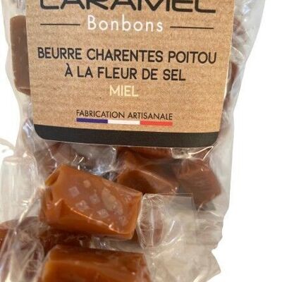 Papillotes de Caramel au Miel du Poitou-Charentes