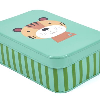 CAJA METÁLICA TIGRE