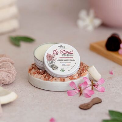 Organic natural deodorant - Floral