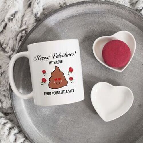 Little Shit Valentines Mug