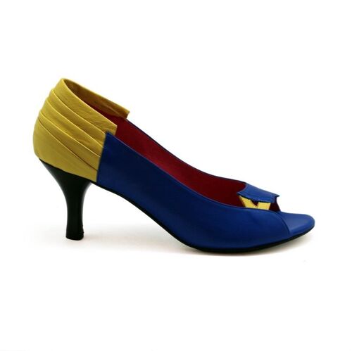 Fashion-Royal Blue Yellow