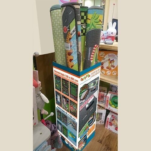 Tapis de jeu pour enfant routes dans la ville 130 x 200 cm