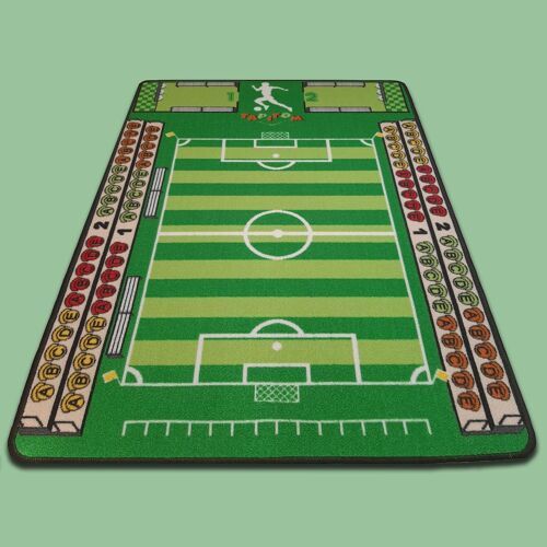 Tapis de jeu pour enfant football 95 x 133 cm