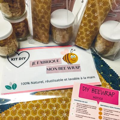 Kit de bricolaje de envolturas de abejas
