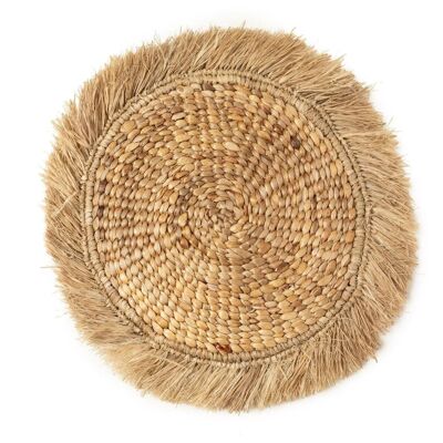 Das Wasserhyazinthen-Raffia-Tischset – Natur