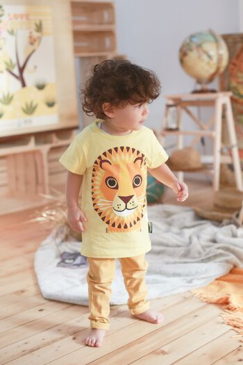 T-shirt enfant manches courtes Lion 6