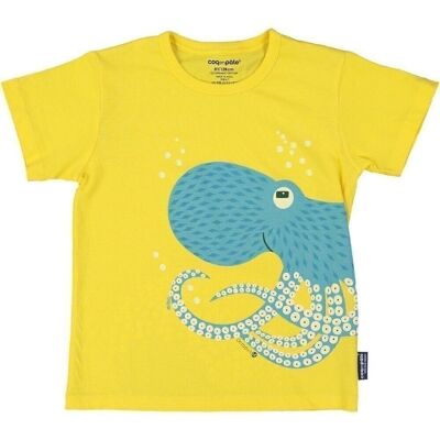 Octopus Kurzarm-T-Shirt für Kinder