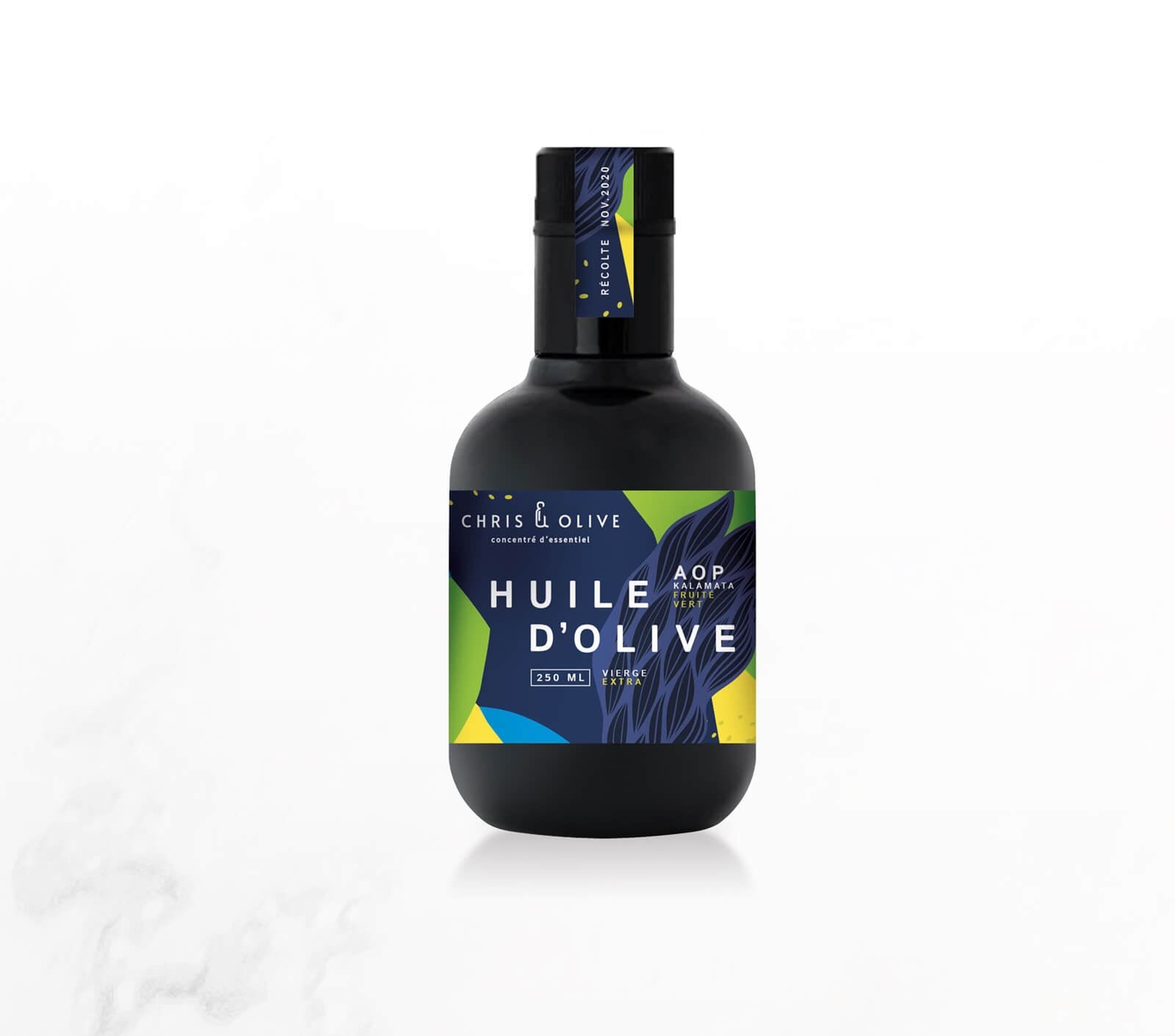 Huile d'Olive Extra Vierge - 250 ml - Récolte 2023 - Prix en