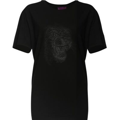 Camiseta Crazy Leopard Blacky