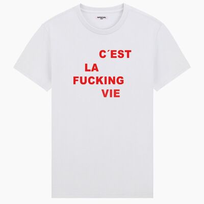 T-shirt unisexe C'est la vie