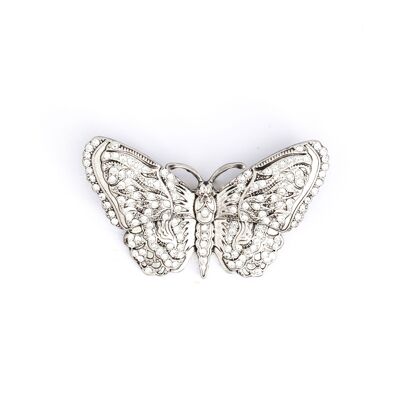 Butterfly Crystal Silver