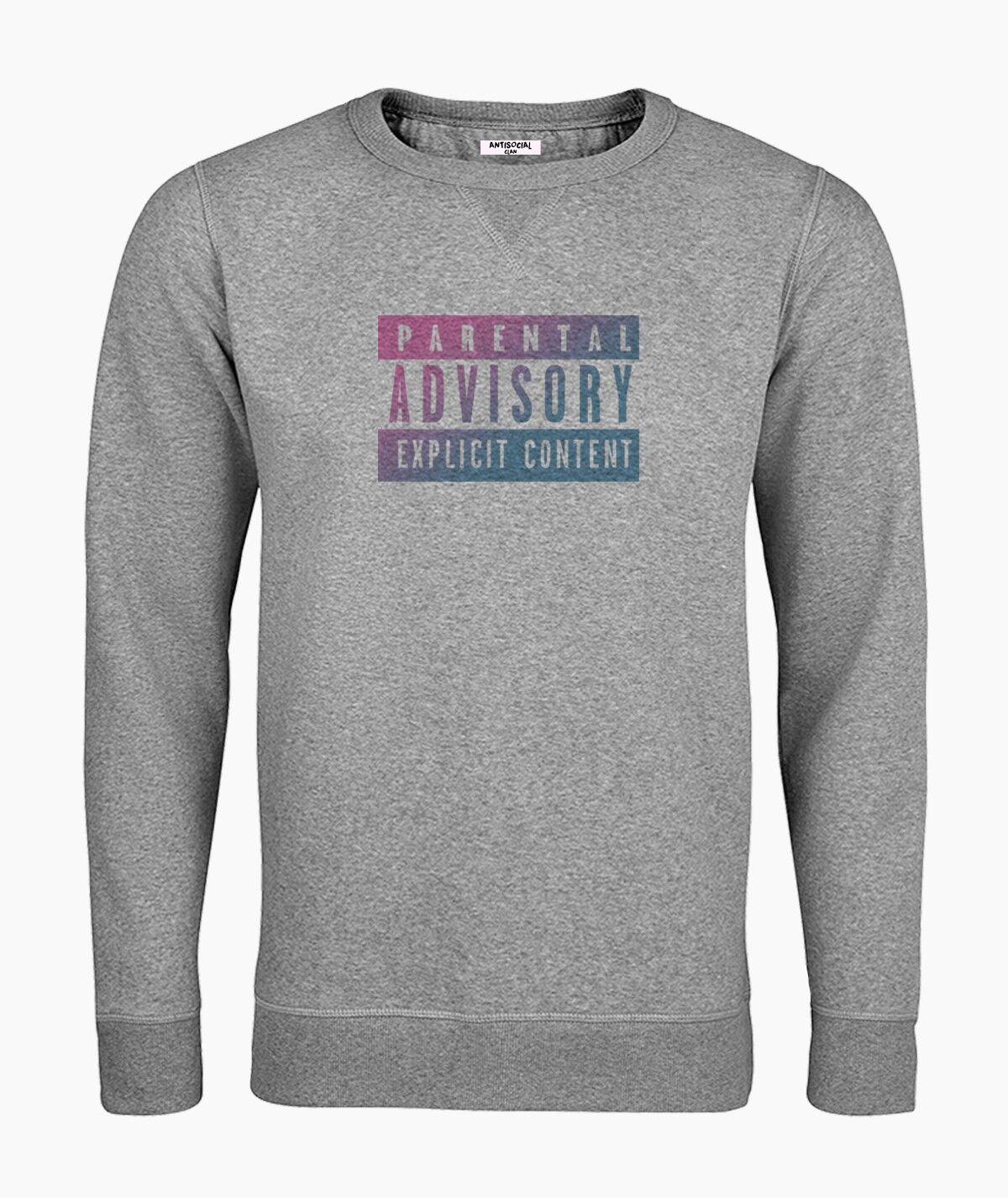 Parental advisory clearance sweat