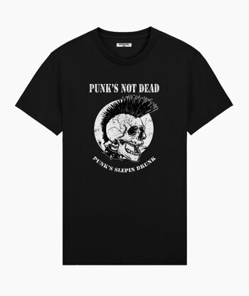 T-SHIRT UNISEXE PUNK DRUNK NOIR 2