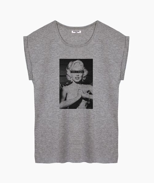 Virgin gray women's t-shirt