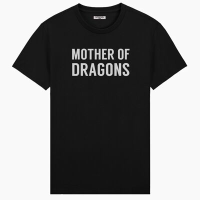 Mother of dragons black unisex t-shirt