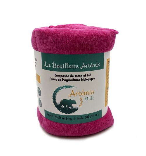 Bouillotte sèche bio - Fushia