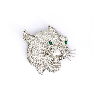 Leopardo Cristal Plata