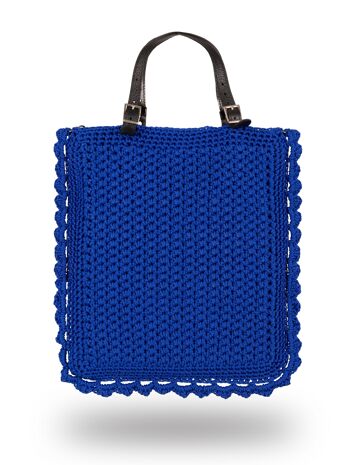 Crochet Sac Bleu 1