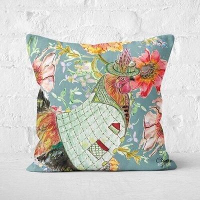 Coussin Cottage Coq