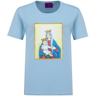 María azul y Jesús