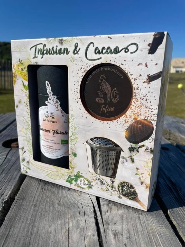 SCATOLA DI TÈ ALLE ERBE E CIOCCOLATO