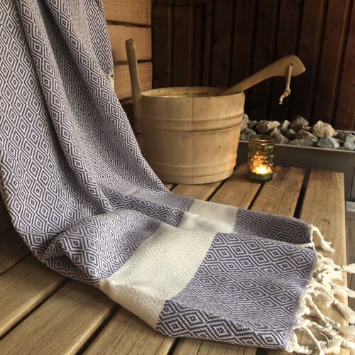 Diamond Towel - Lilac