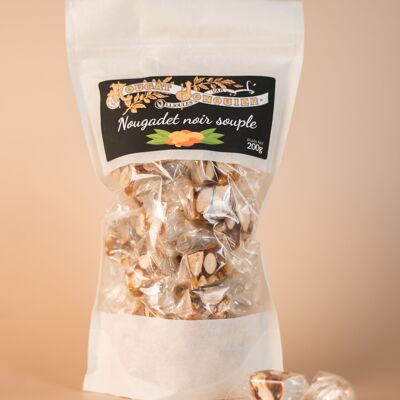 torrone nero morbido 200g