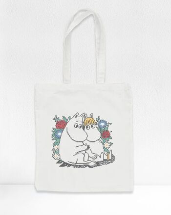 Kit de point de croix avec sac fourre-tout - "Moomin Love" 2