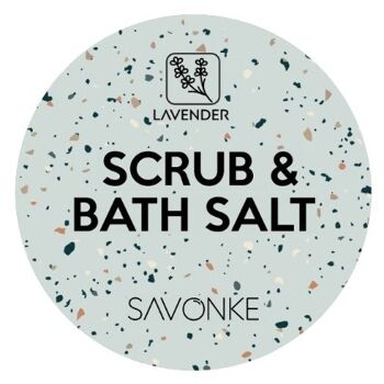 Scrub & Bathsalt: LAVENDER 1