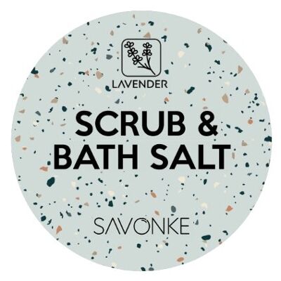 Scrub & Bathsalt: LAVENDER